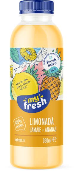 Limonadă cu lămâie și ananas
