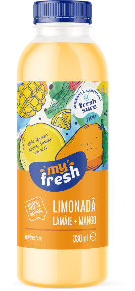Limonadă cu lămâie și mango