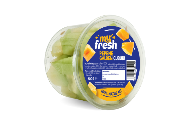 Pepene galben cuburi